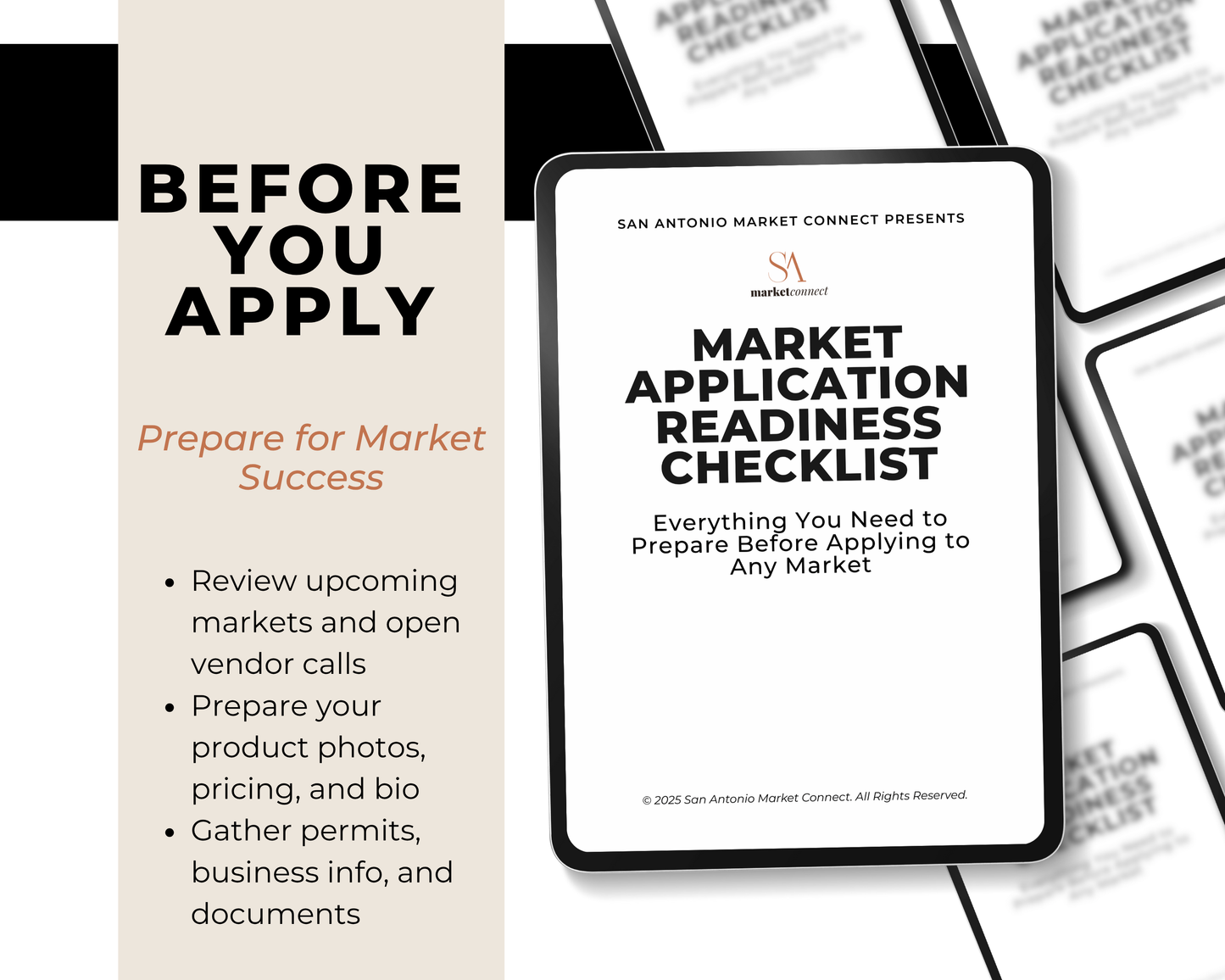 Market Application Readiness Checklist