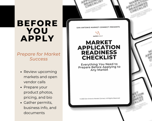 Market Application Readiness Checklist